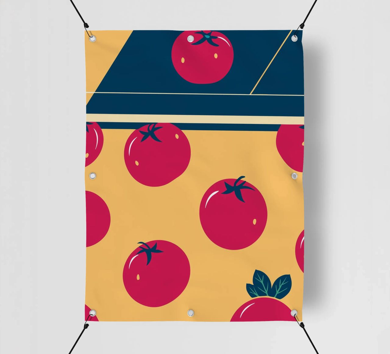 Tomato Pattern telo in pvc da TODAY'S SHOP