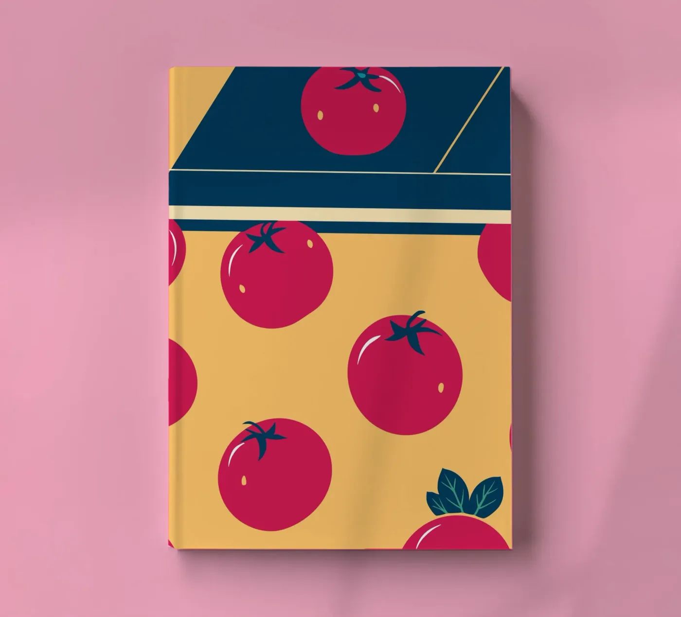 Tomato Pattern notebook by TODAY'S SHOP