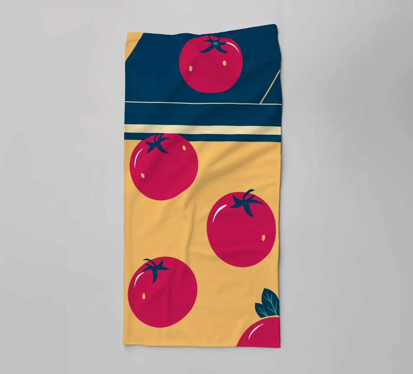 Tomate-Muster Handtuch von TODAY'S SHOP