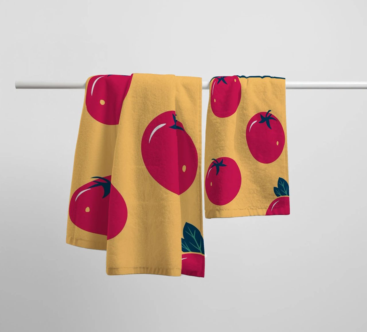 Tomato Pattern asciugamano da bagno da TODAY'S SHOP