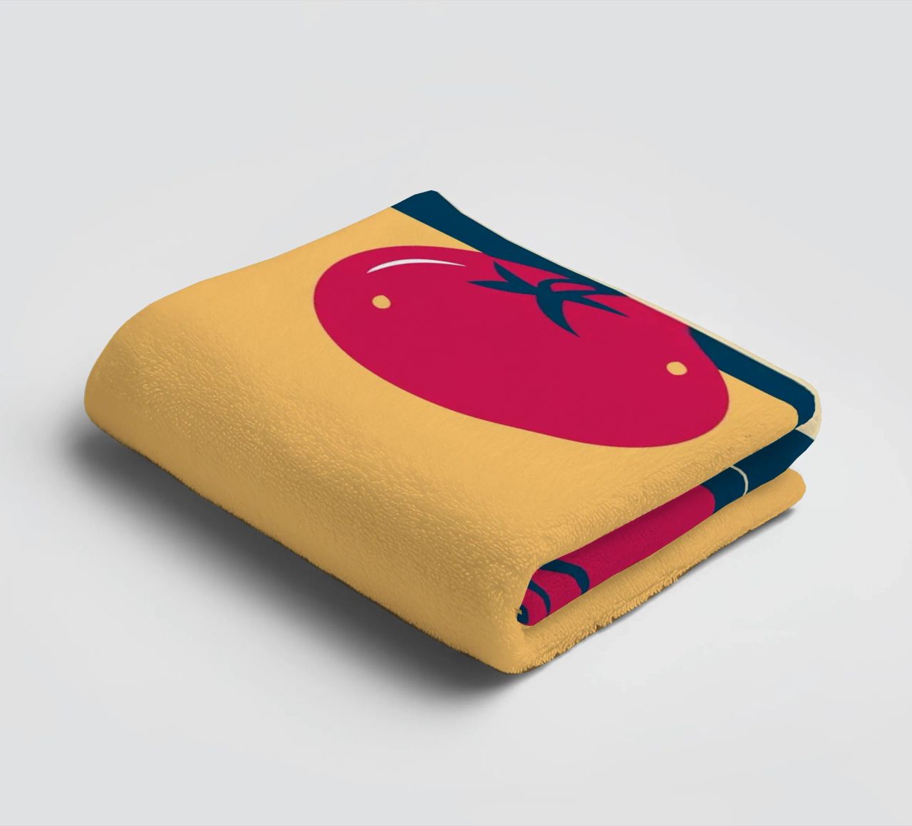 Tomato Pattern asciugamano da bagno da TODAY'S SHOP