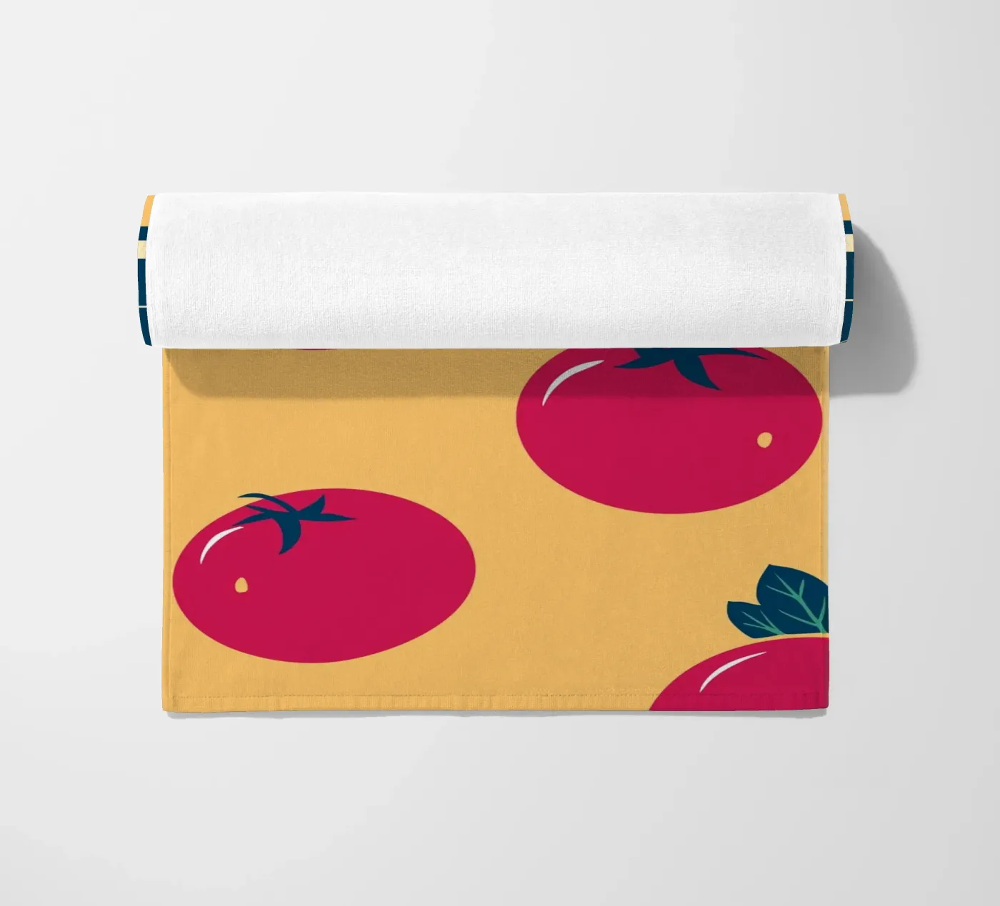 Tomato Pattern telo mare da TODAY'S SHOP