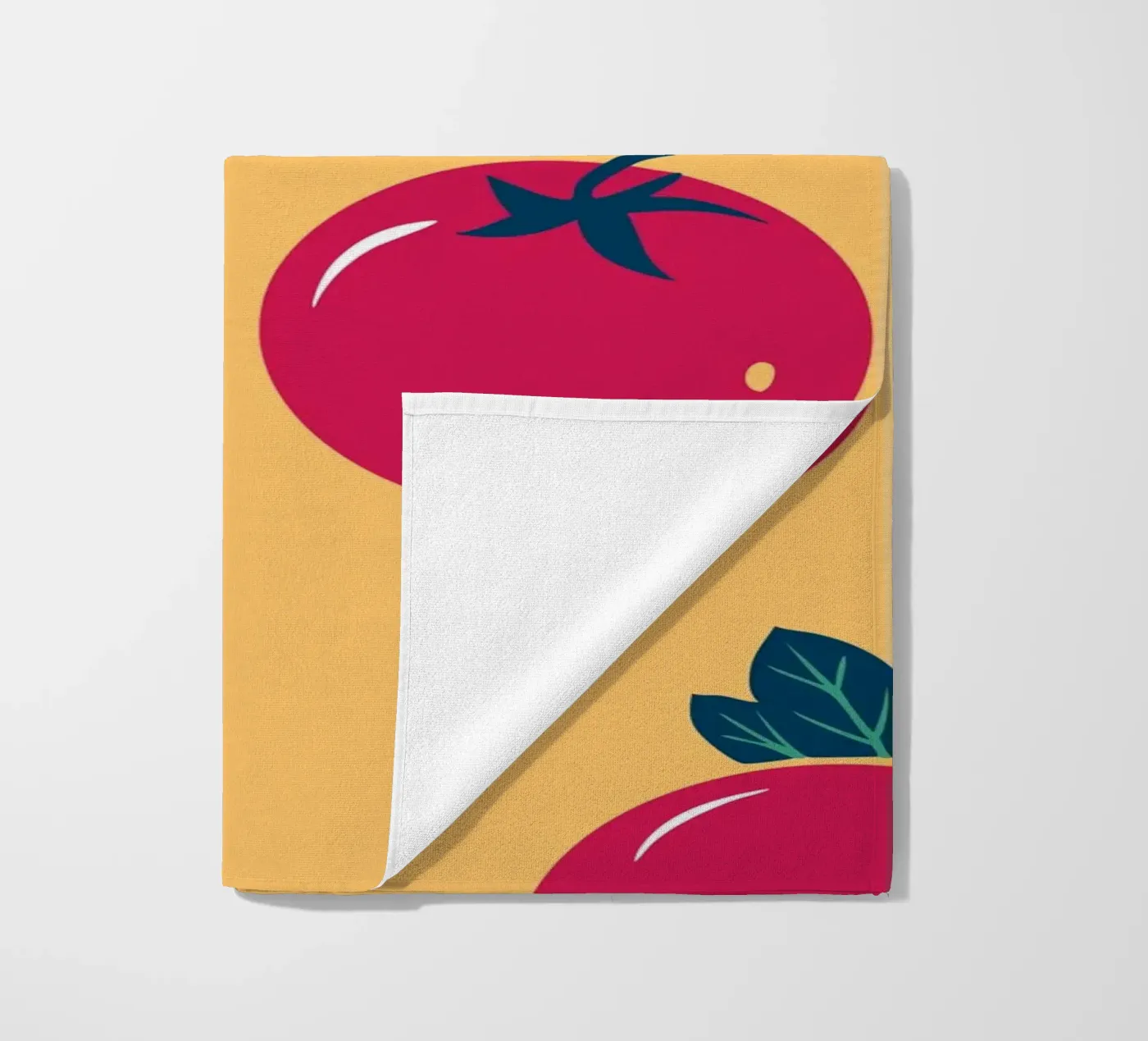 Tomato Pattern telo mare da TODAY'S SHOP