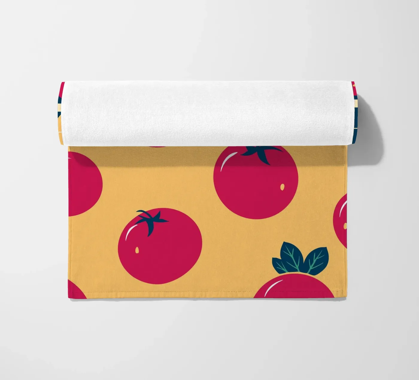 Tomato Pattern telo mare da TODAY'S SHOP