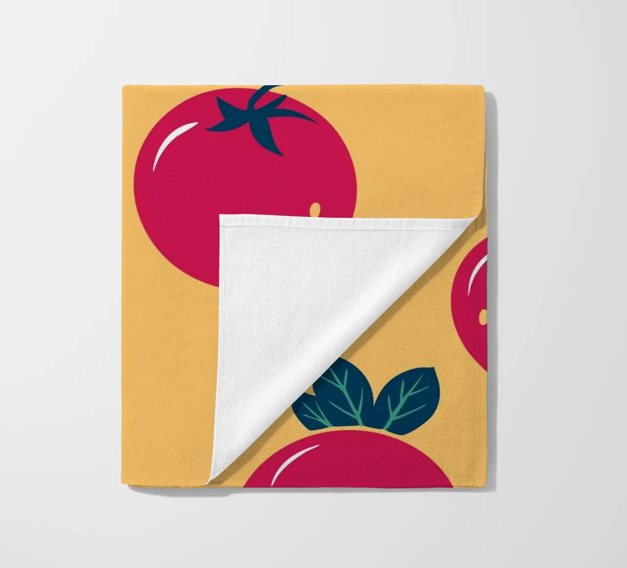 Tomato Pattern telo mare da TODAY'S SHOP