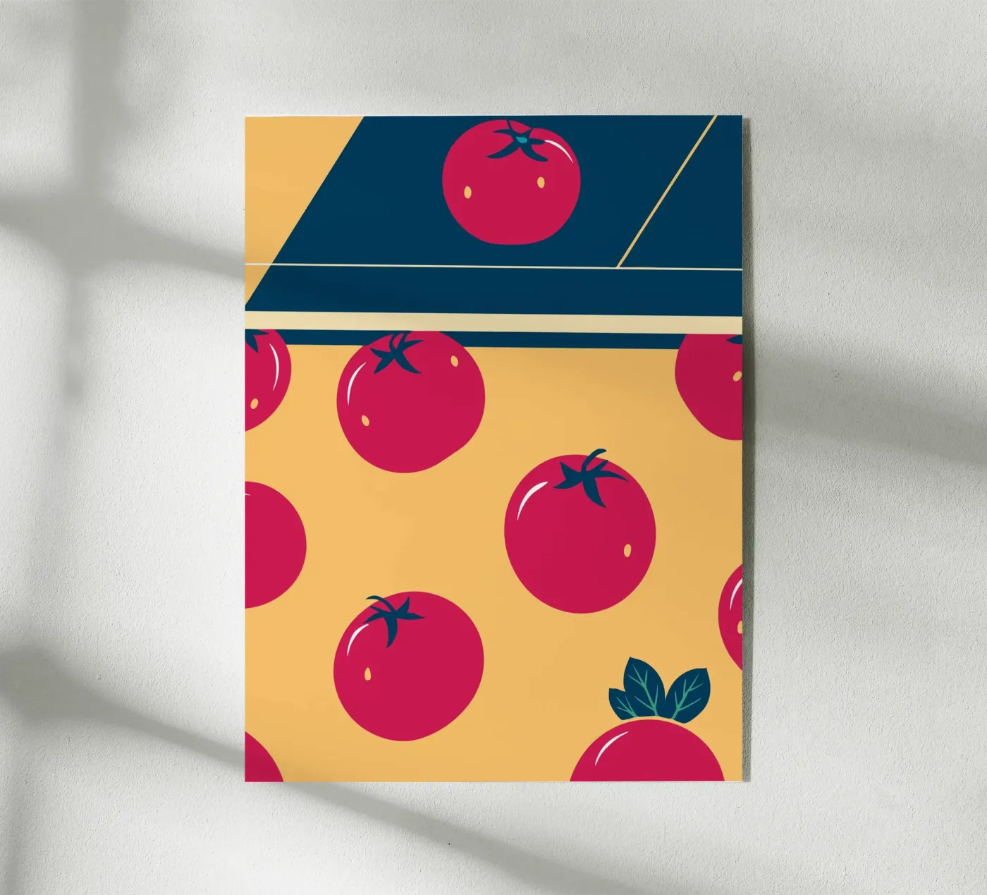 Tomato Pattern acrylic glass by TODAY'S SHOP