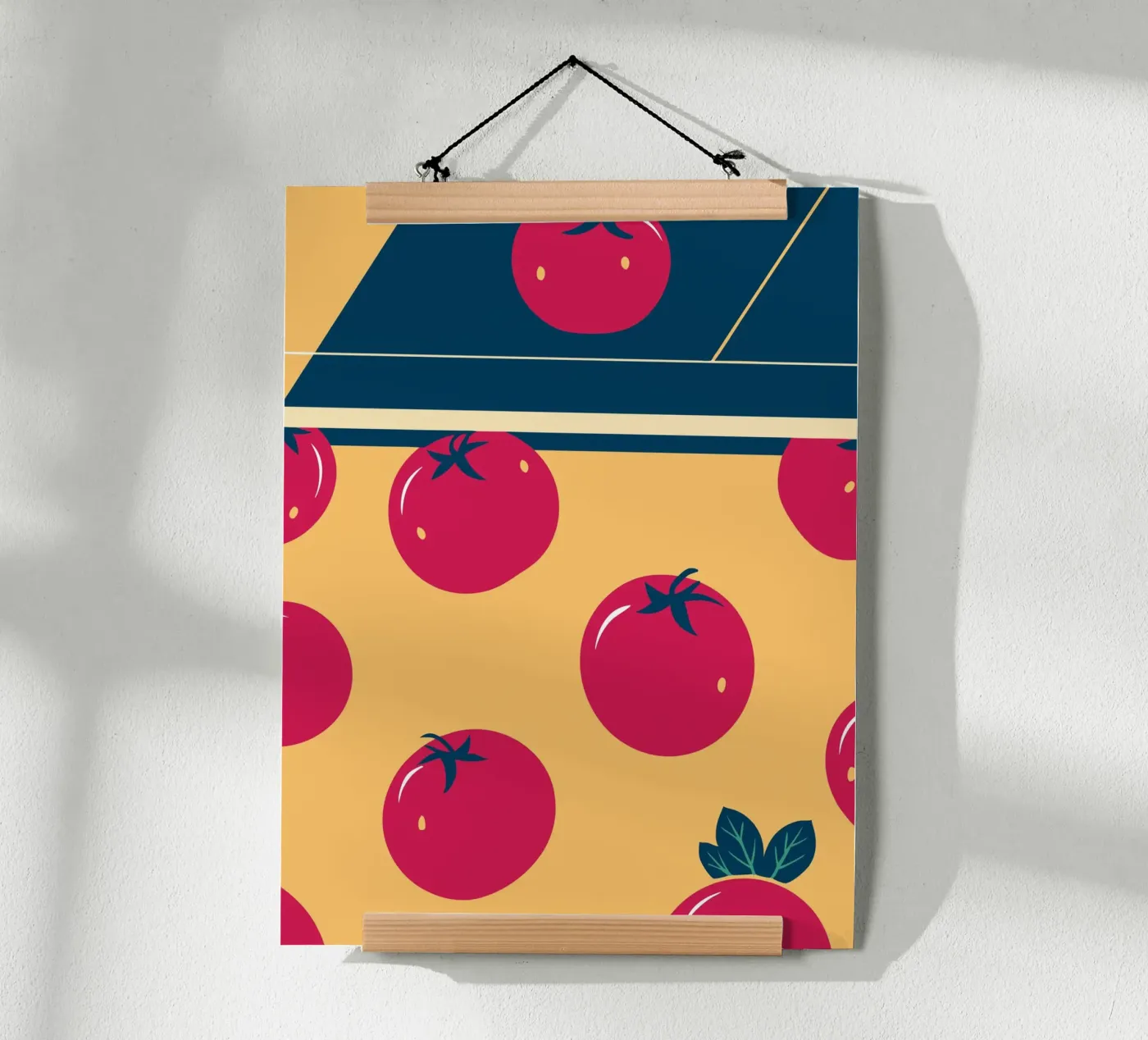 Tomato Pattern poster by TODAY'S SHOP