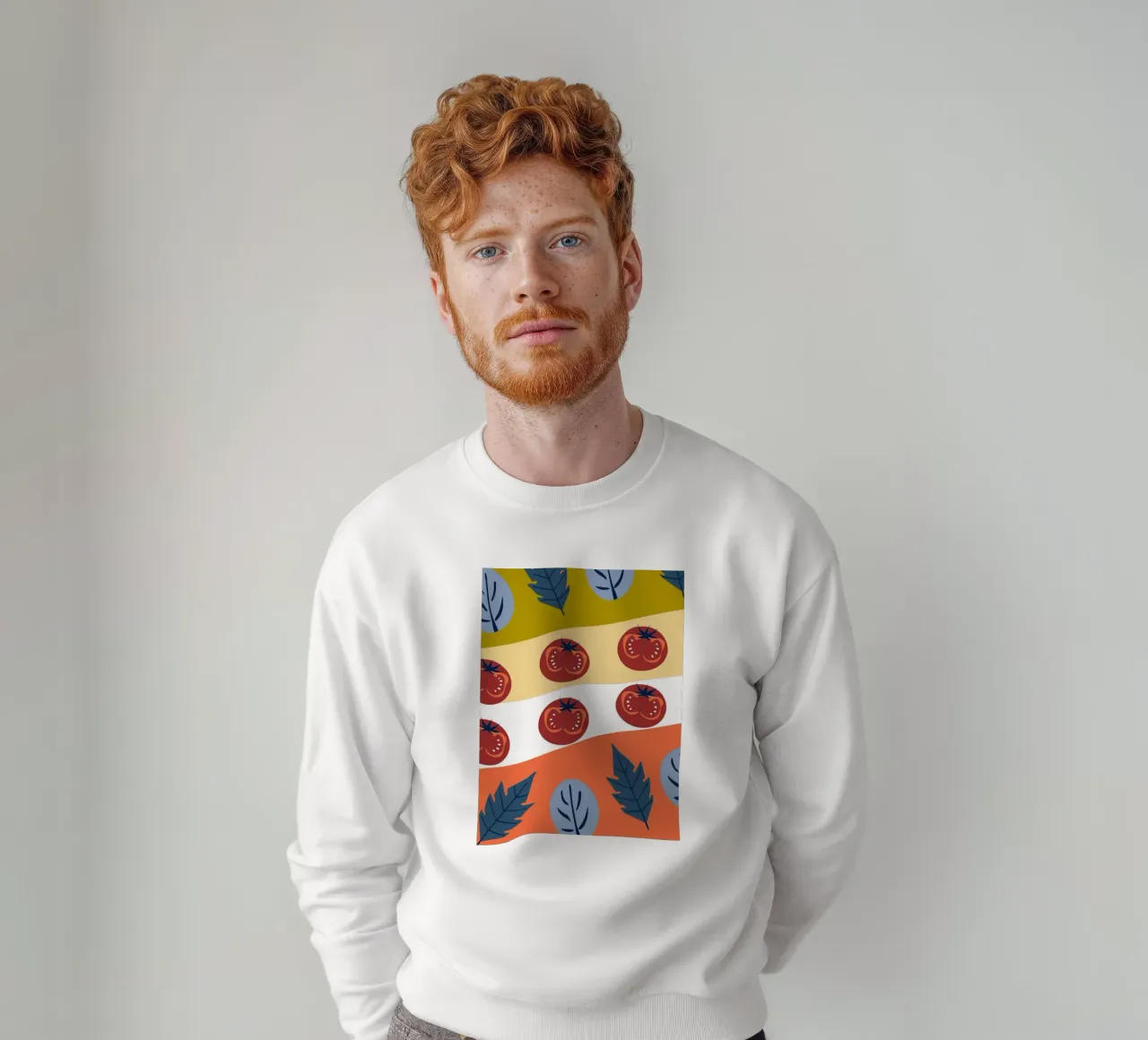 Motif de la tomate sweat de TODAY'S SHOP