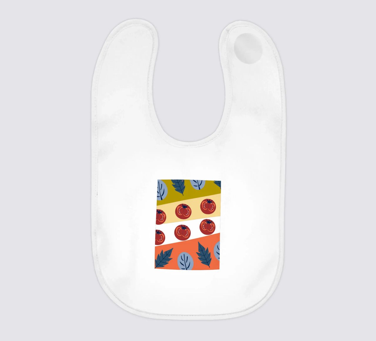 Tomato Pattern bavaglino da TODAY'S SHOP