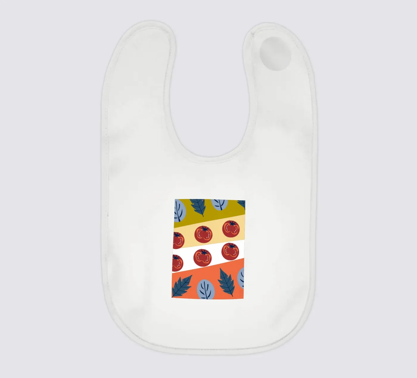 Tomato Pattern bavaglino da TODAY'S SHOP