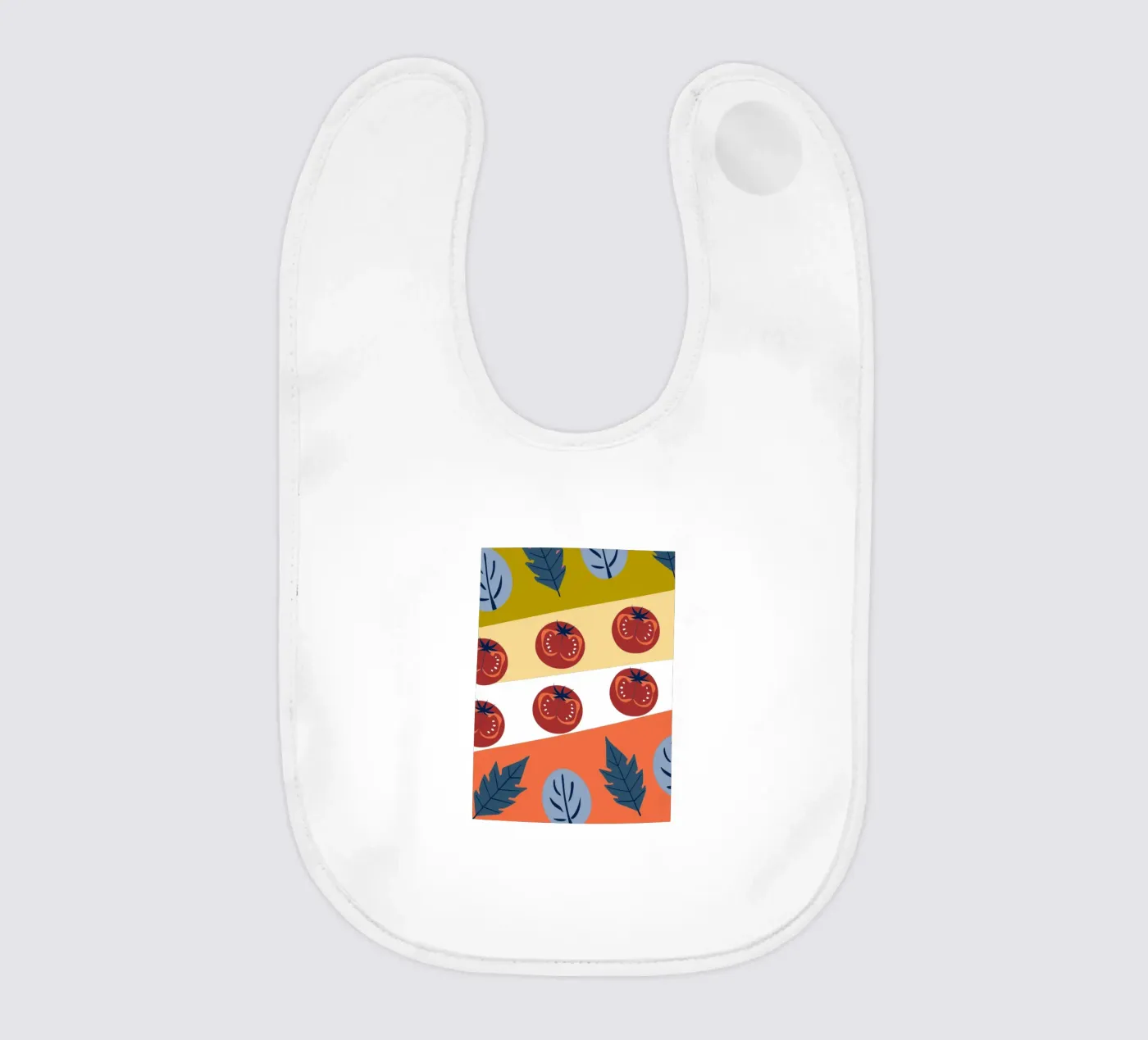 Tomato Pattern bavaglino da TODAY'S SHOP