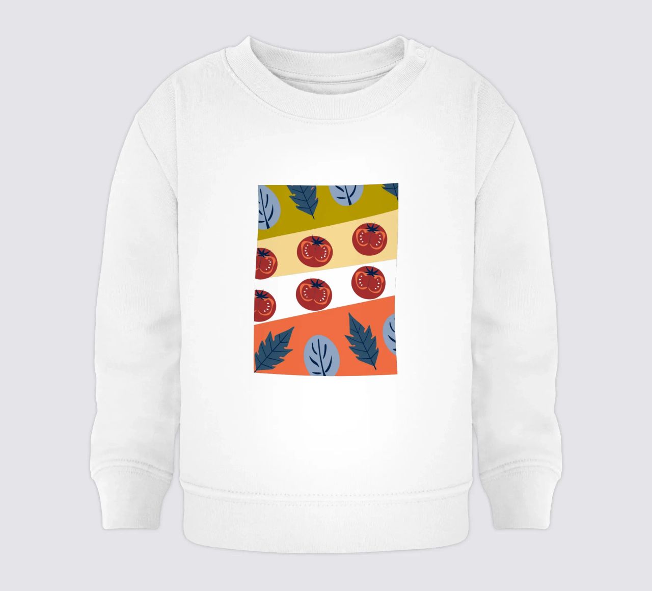 Tomato Pattern felpa neonato da TODAY'S SHOP