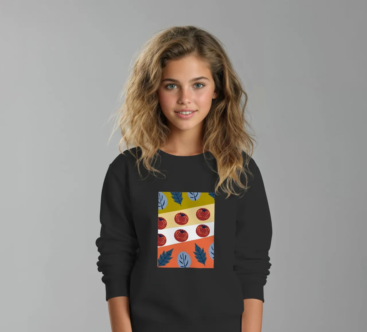 Tomato Pattern felpa bambino da TODAY'S SHOP