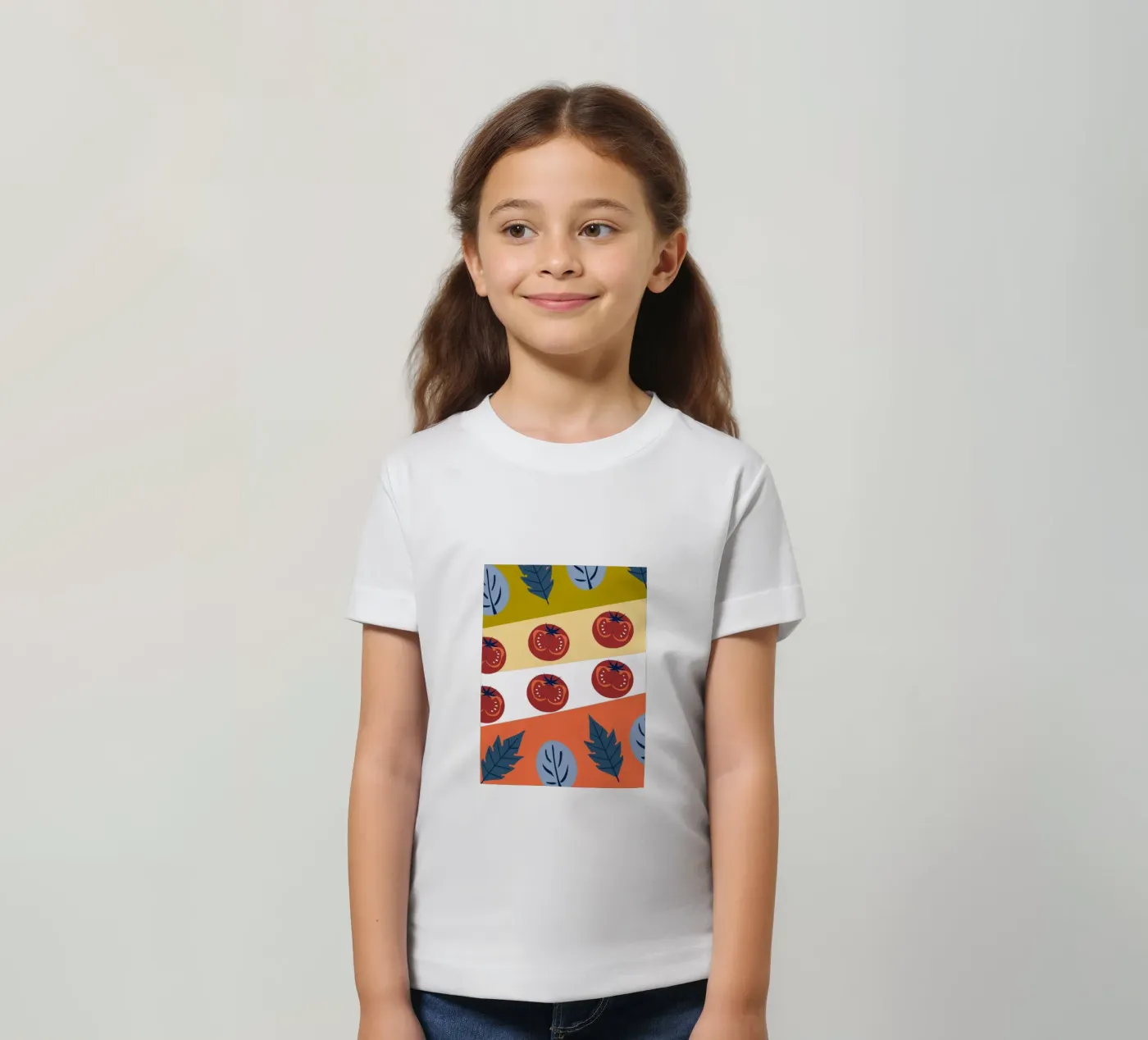 Tomato Pattern t-shirt bambini da TODAY'S SHOP