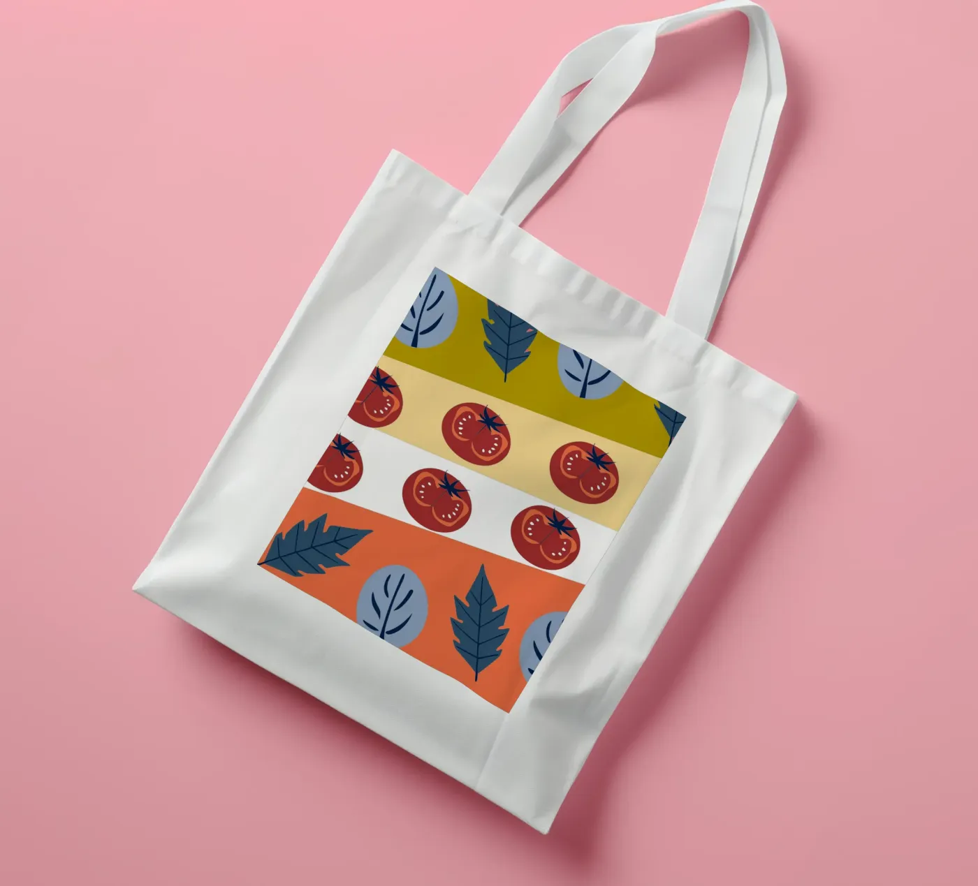 Tomato Pattern tote bag by TODAY'S SHOP