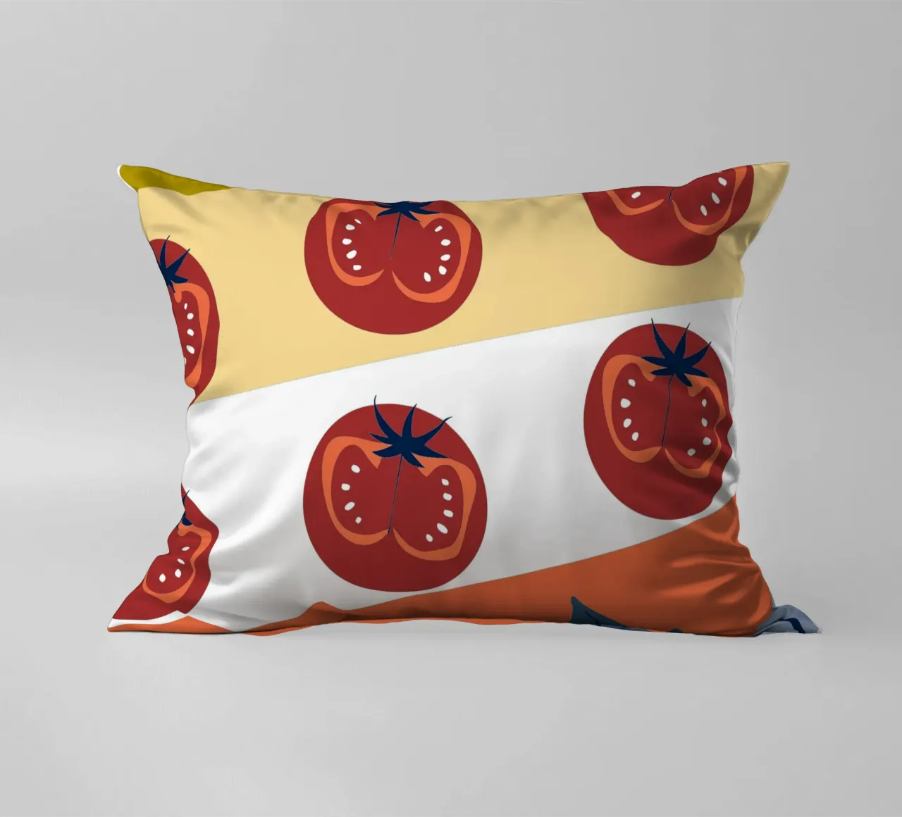 Tomate-Muster Kissen von TODAY'S SHOP
