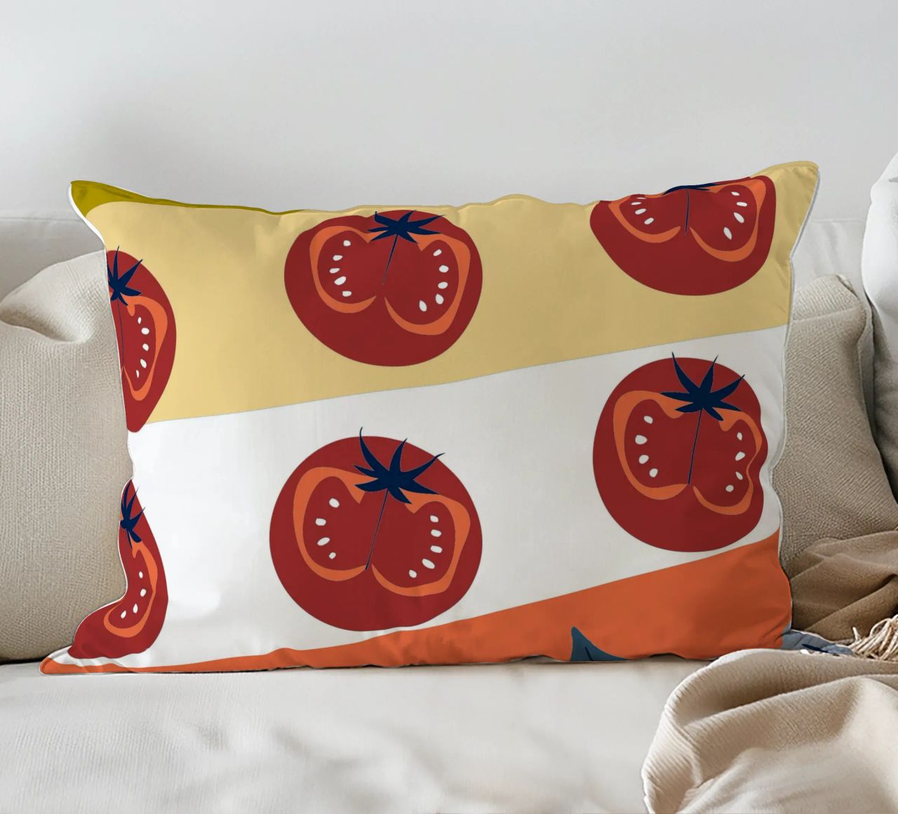 Tomato Pattern cuscino da TODAY'S SHOP