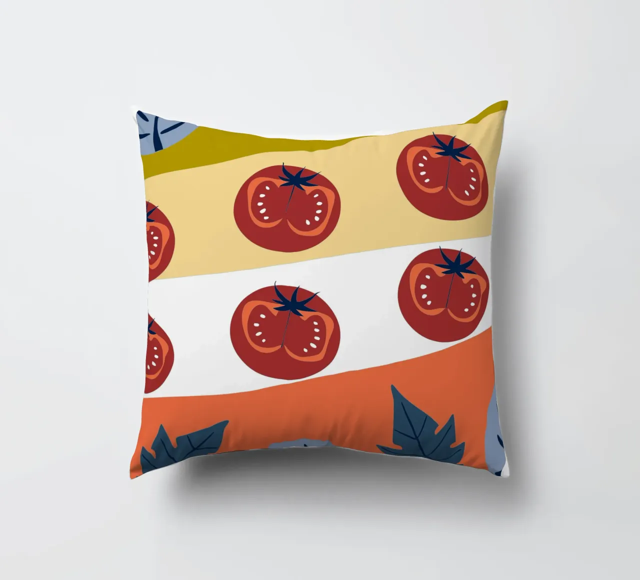 Tomate-Muster Kissen von TODAY'S SHOP