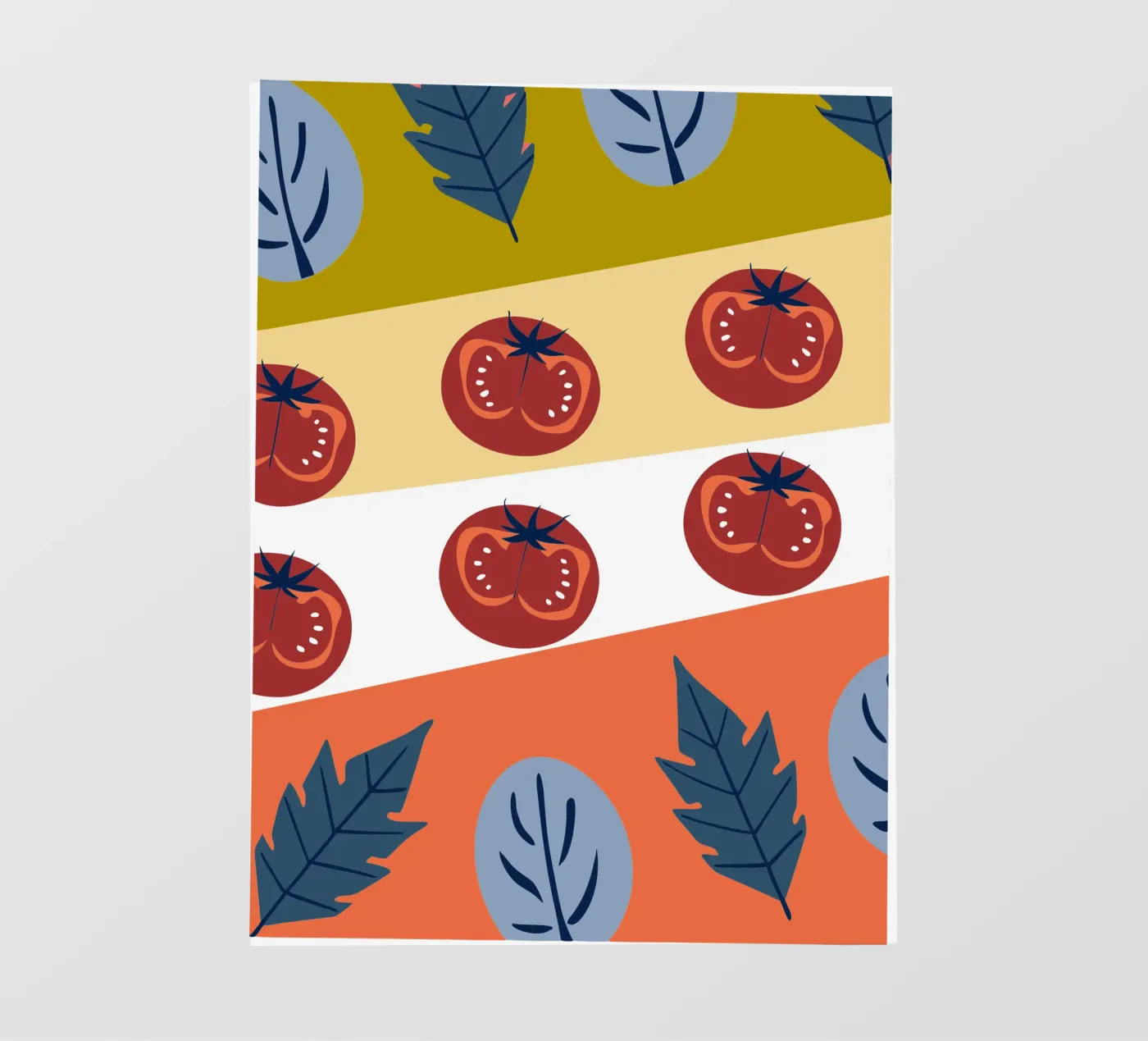 Tomato Pattern photo wallpaper by TODAY'S SHOP