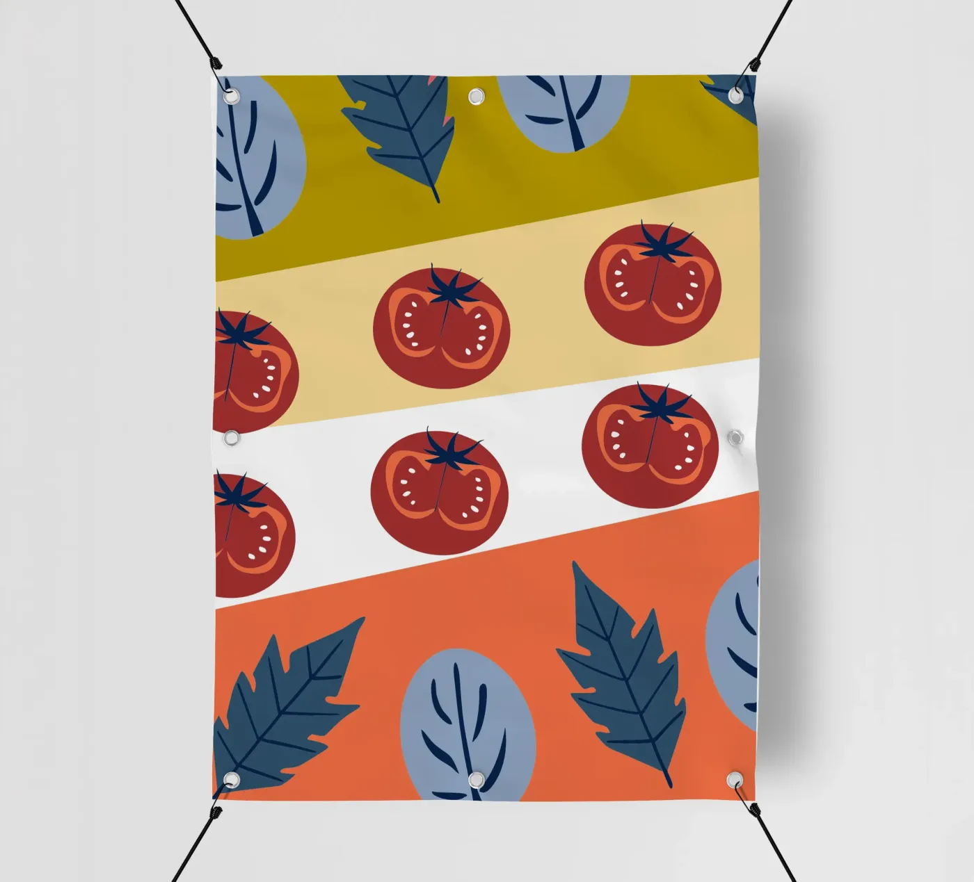 Tomato Pattern telo in pvc da TODAY'S SHOP