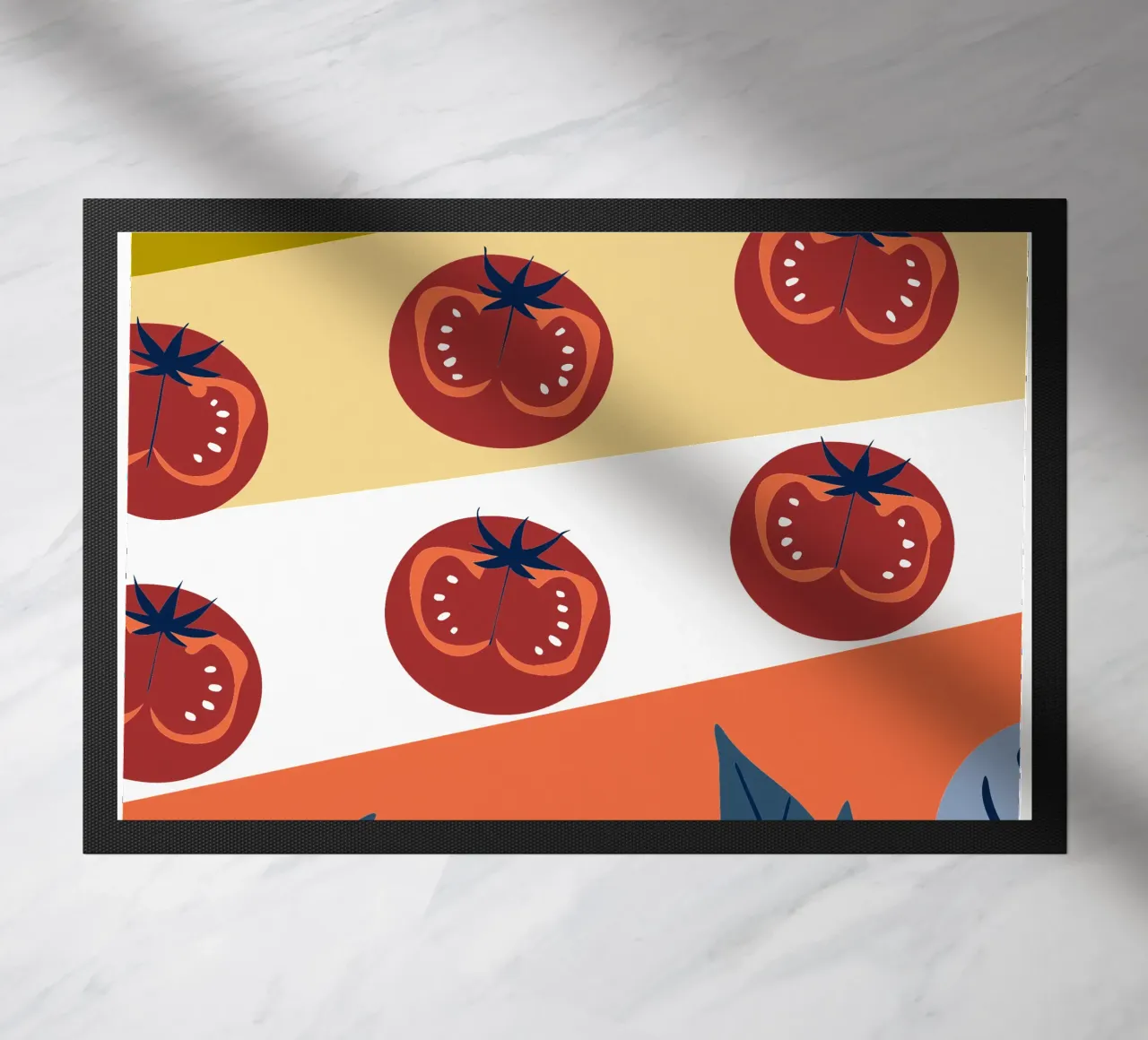 Tomato Pattern doormat by TODAY'S SHOP