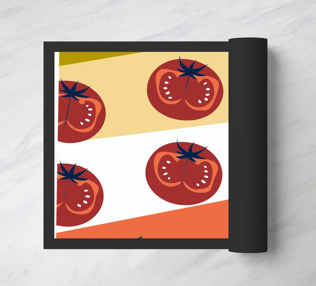 Tomato Pattern zerbino da TODAY'S SHOP