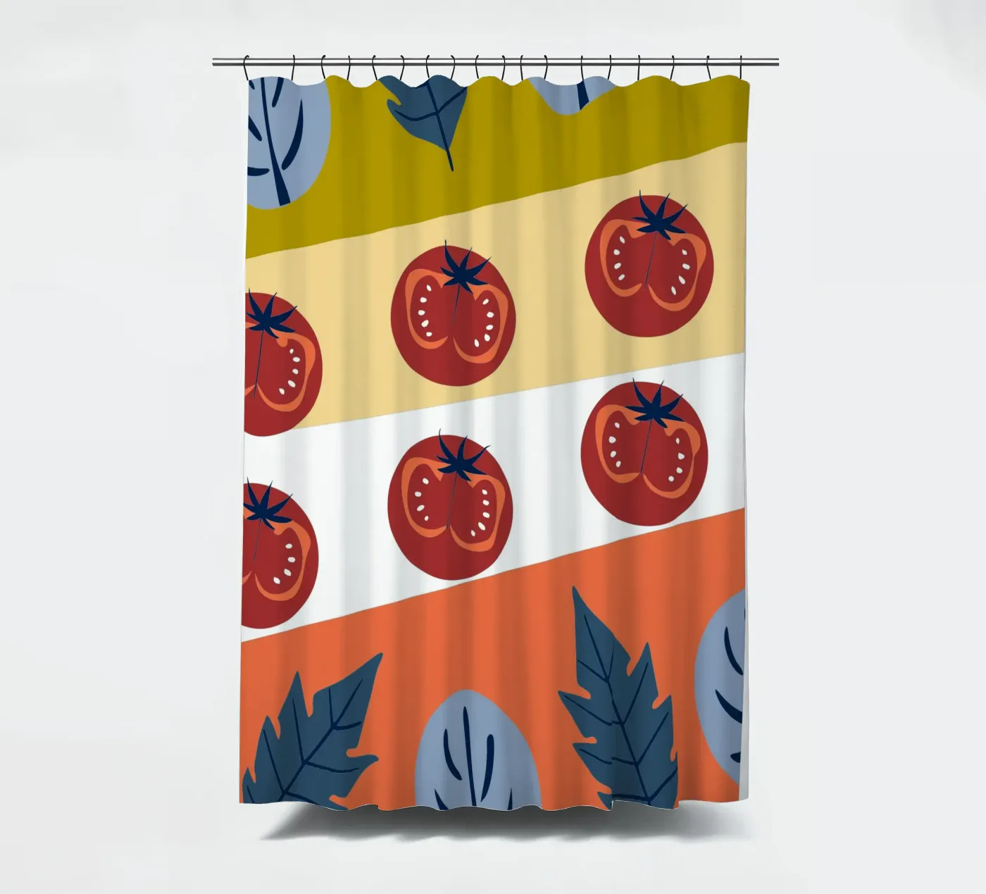 Tomato Pattern Duschvorhang von TODAY'S SHOP