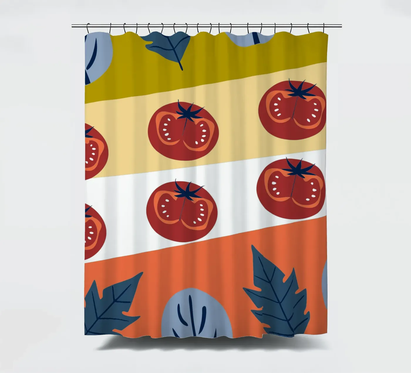 Tomato Pattern Duschvorhang von TODAY'S SHOP