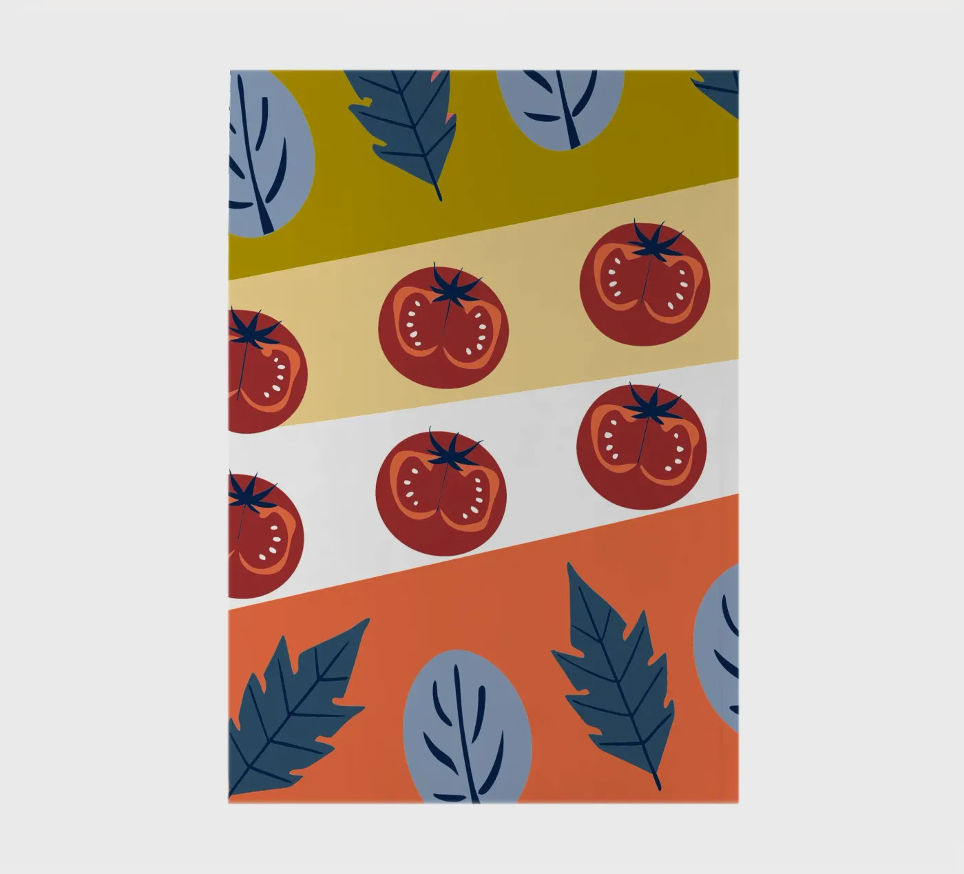 Tomato Pattern notebook by TODAY'S SHOP