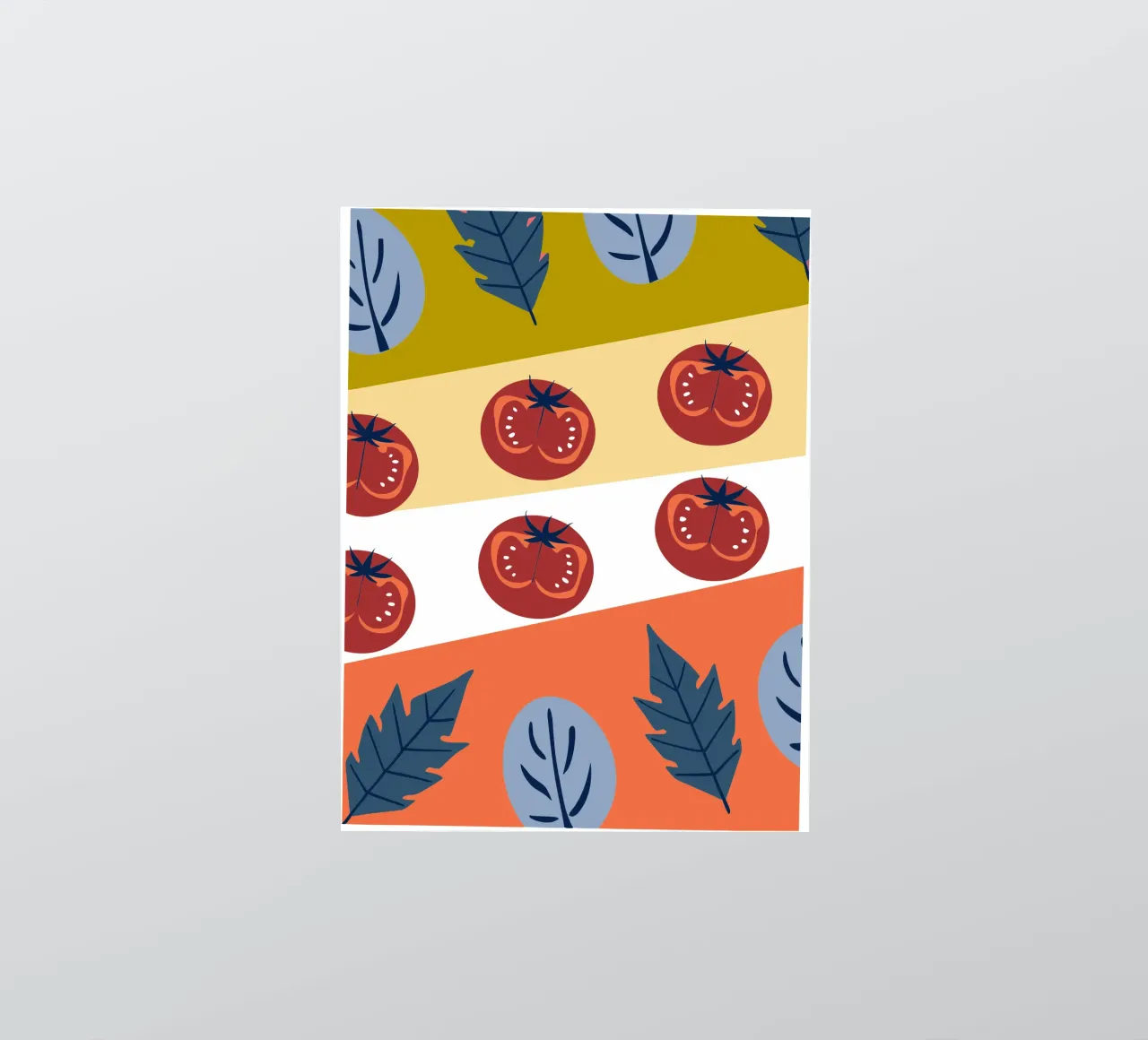 Tomato Pattern adesivo da TODAY'S SHOP