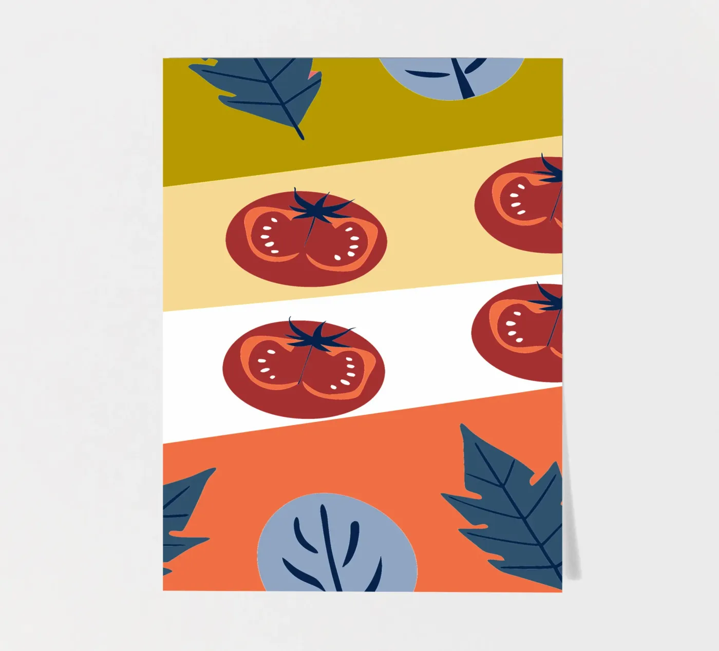 Tomato Pattern sticker sheet by TODAY'S SHOP