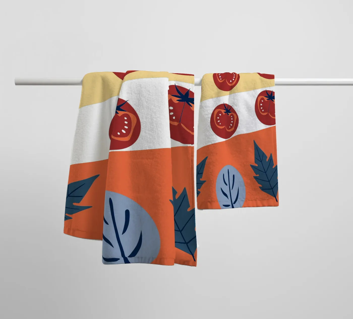 Tomato Pattern towel by TODAY'S SHOP