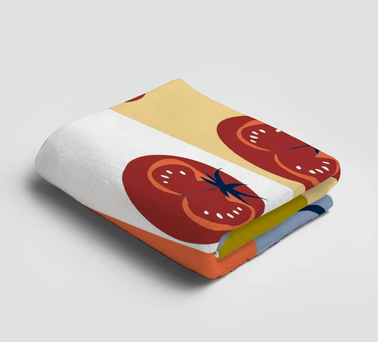 Tomato Pattern asciugamano da bagno da TODAY'S SHOP