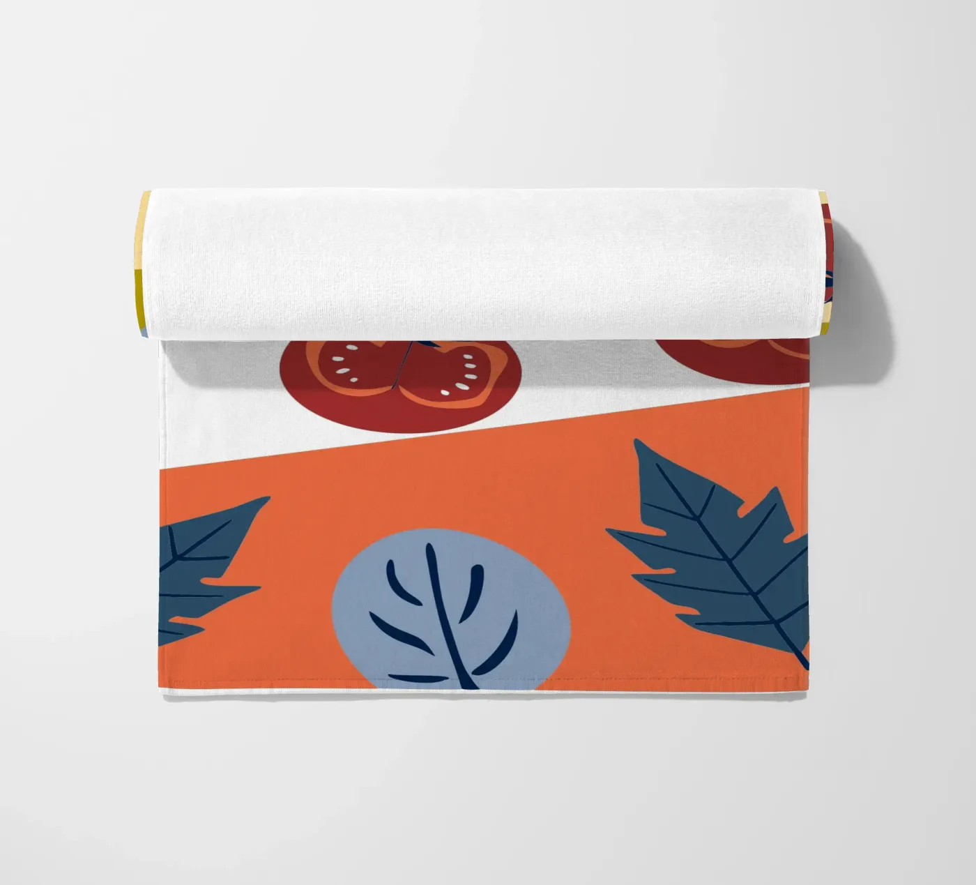 Tomato Pattern telo mare da TODAY'S SHOP