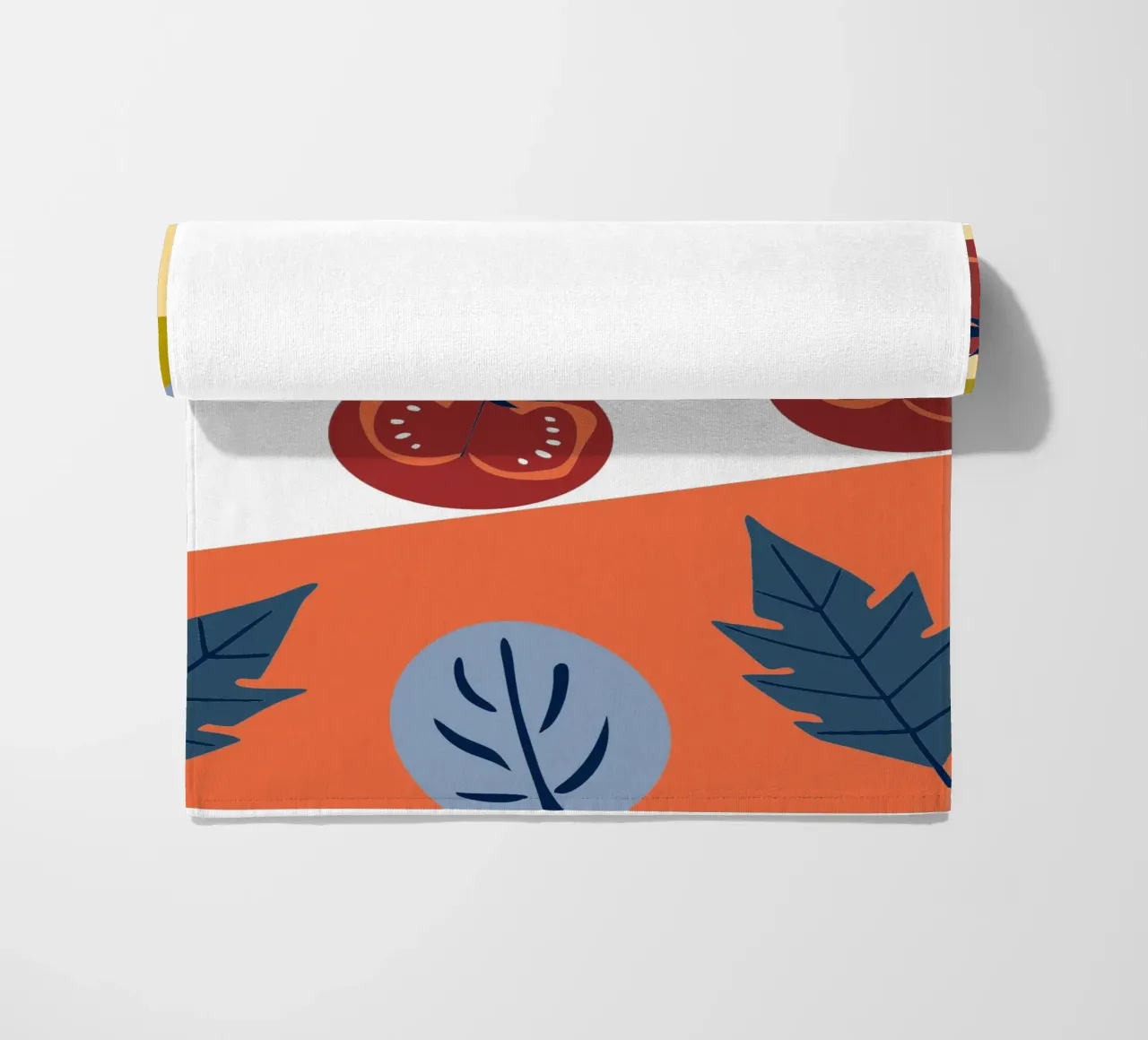 Tomato Pattern telo mare da TODAY'S SHOP