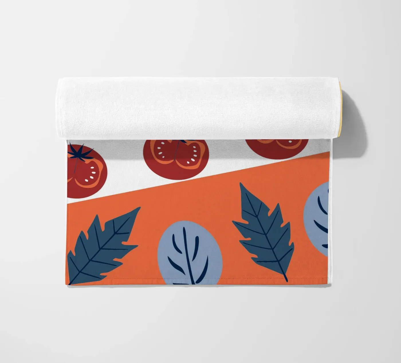 Tomato Pattern telo mare da TODAY'S SHOP