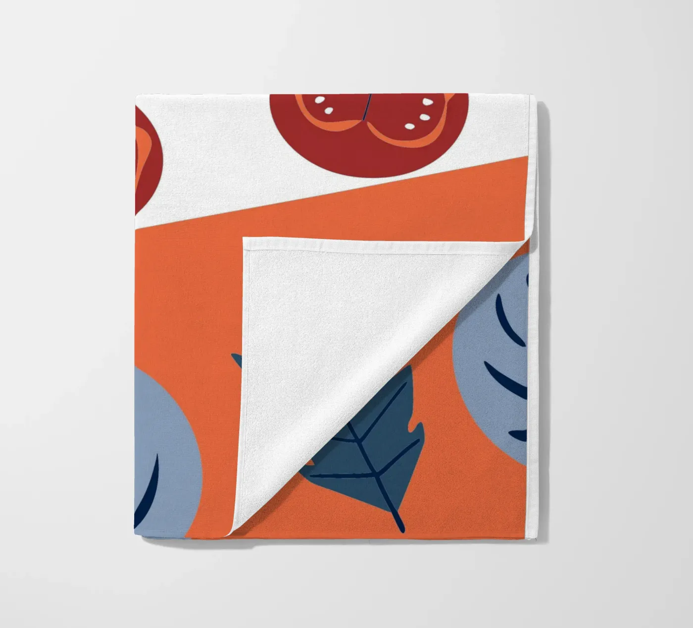 Tomato Pattern telo mare da TODAY'S SHOP