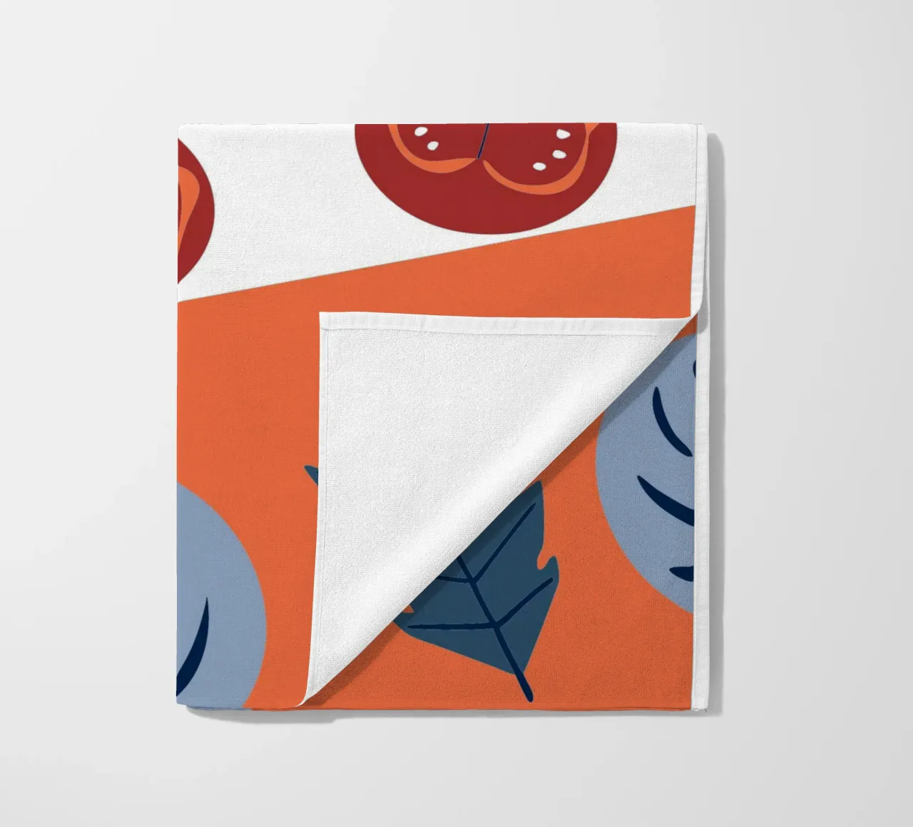 Tomato Pattern telo mare da TODAY'S SHOP