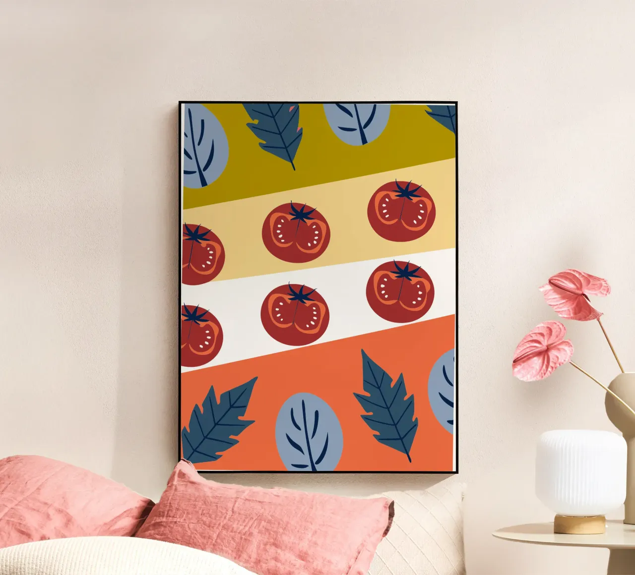 Tomatenpatroon acryl van TODAY'S SHOP