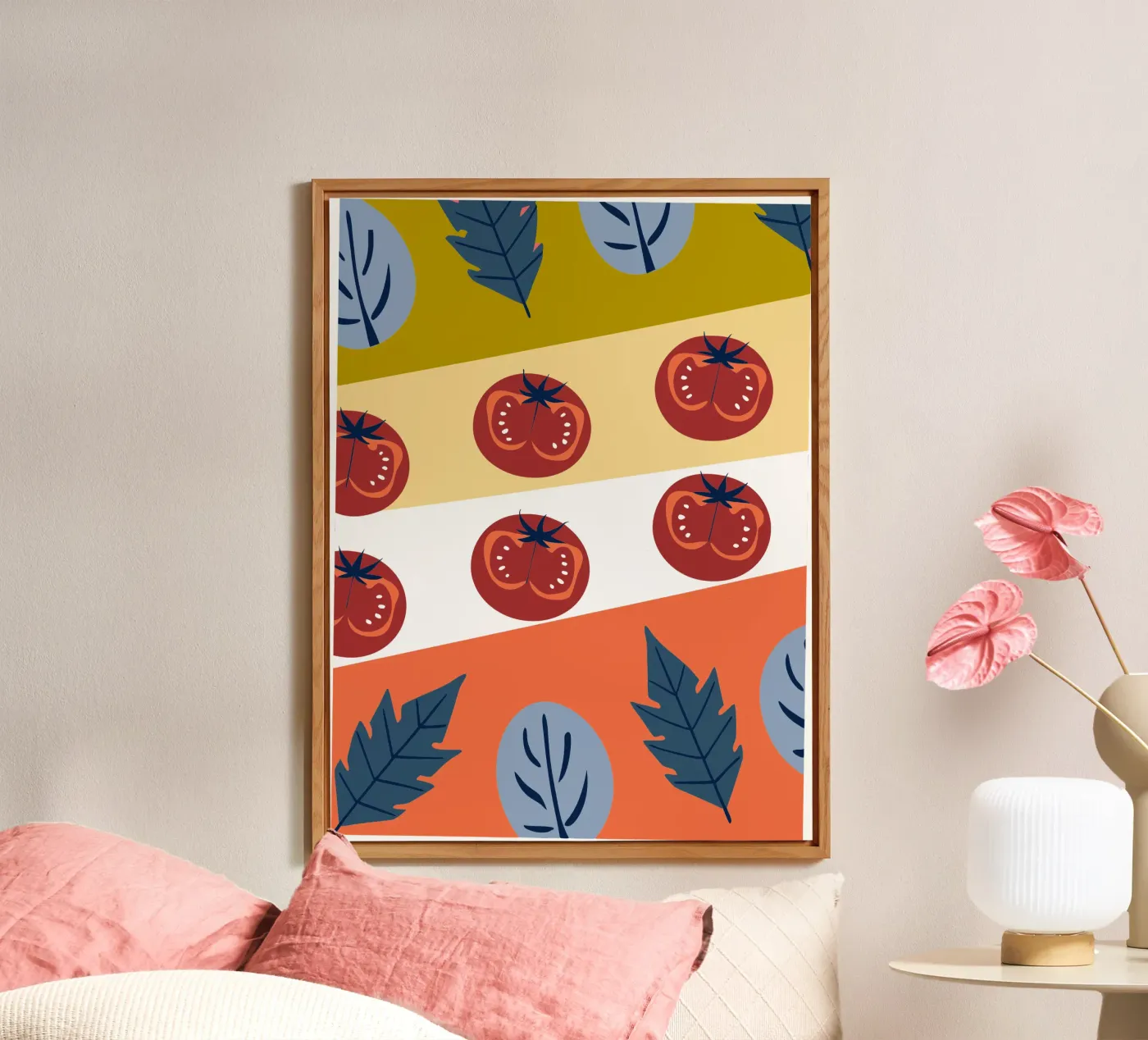Tomato Pattern forex plate by TODAY'S SHOP