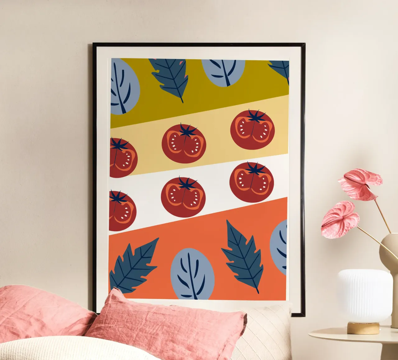 Tomato Pattern poster da TODAY'S SHOP
