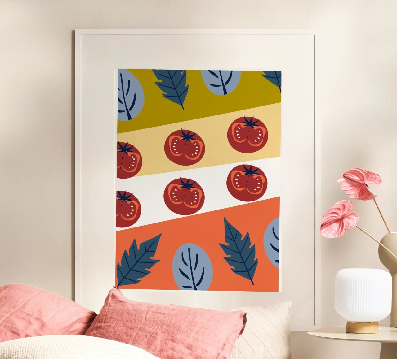 Tomato Pattern carta hahnemühle da TODAY'S SHOP