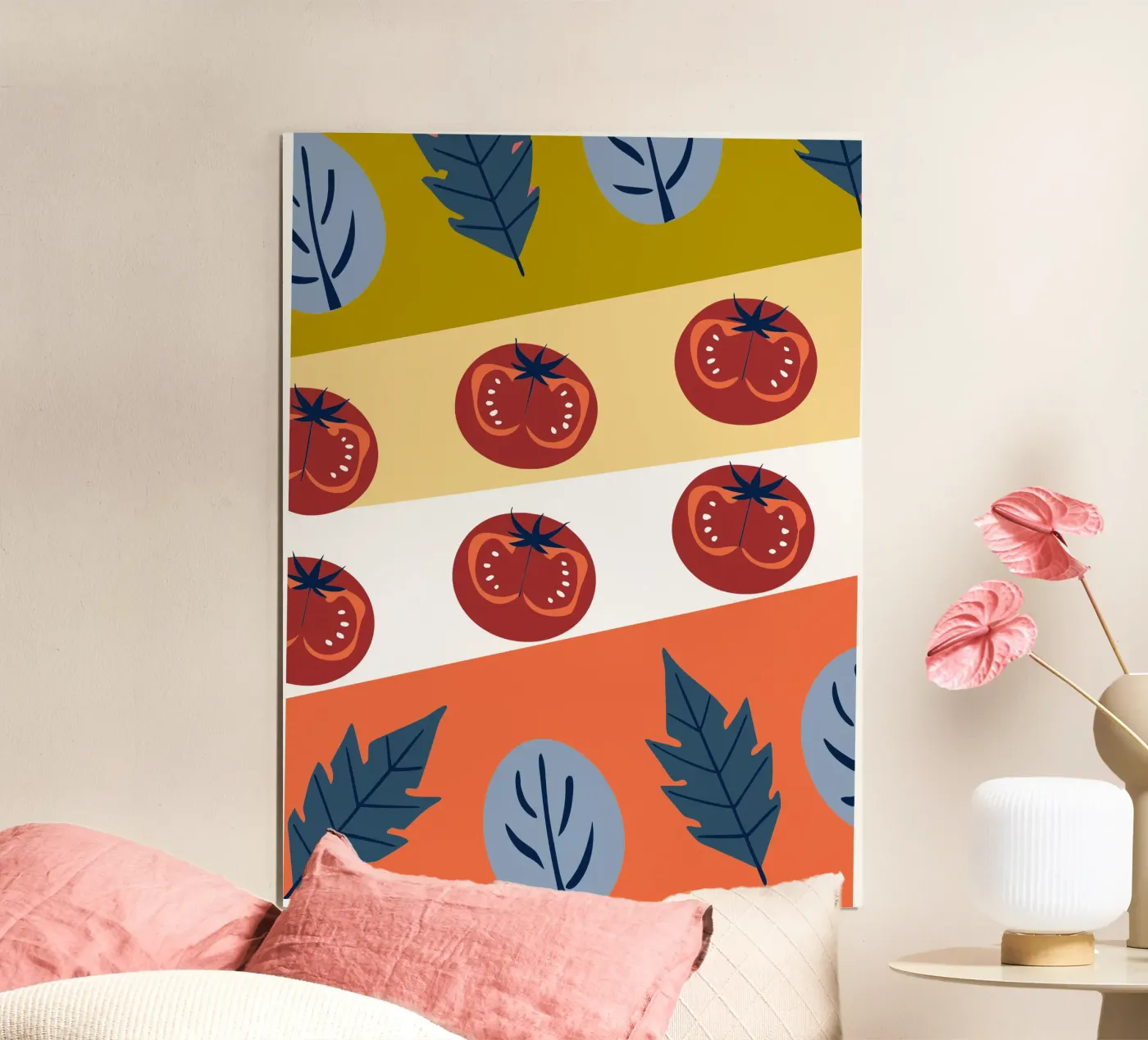 Tomato Pattern poster by TODAY'S SHOP
