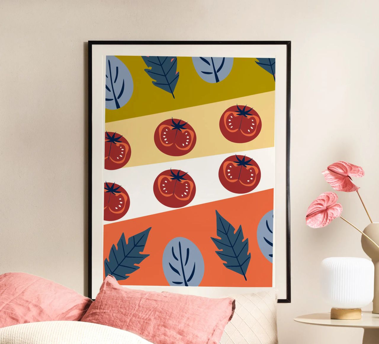 Tomato Pattern carta hahnemühle da TODAY'S SHOP