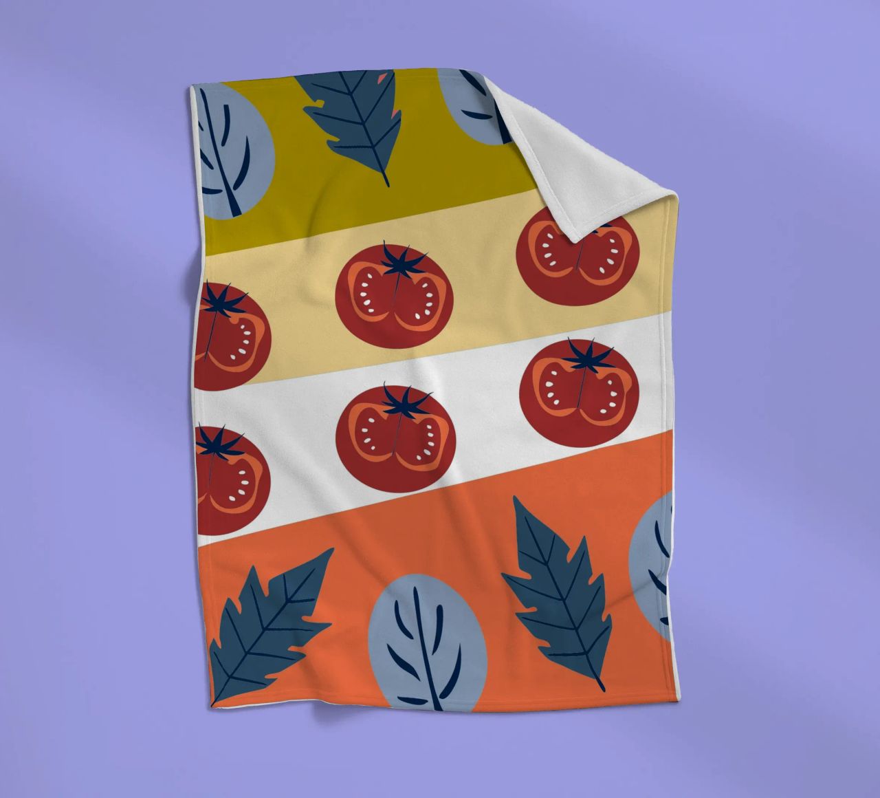 Tomato Pattern coperta in pile da TODAY'S SHOP