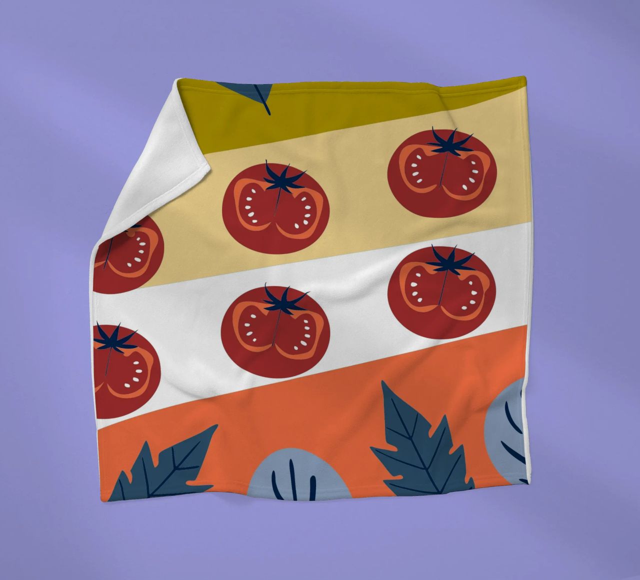 Tomato Pattern coperta in pile da TODAY'S SHOP