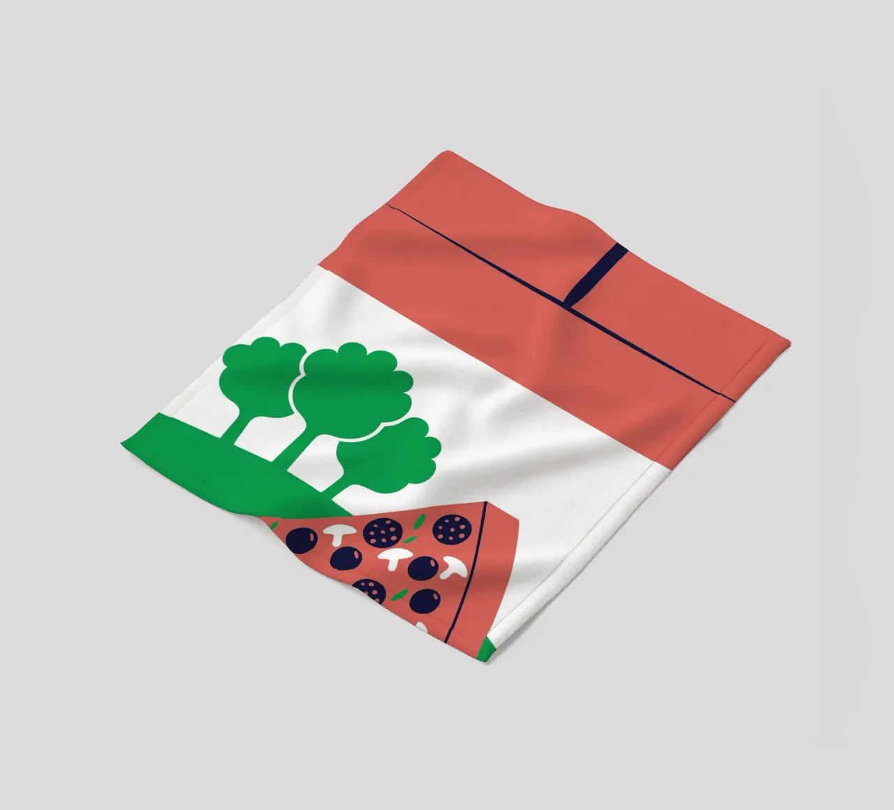 Pizza moderna coperta in pile da TODAY'S SHOP