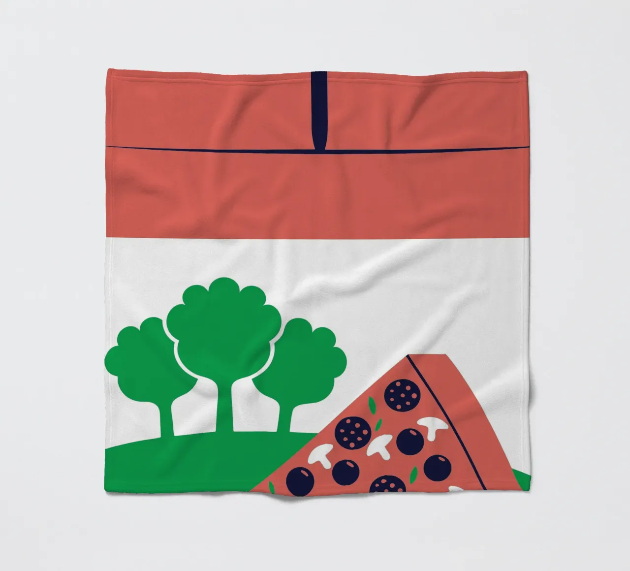 Pizza moderna coperta in pile da TODAY'S SHOP