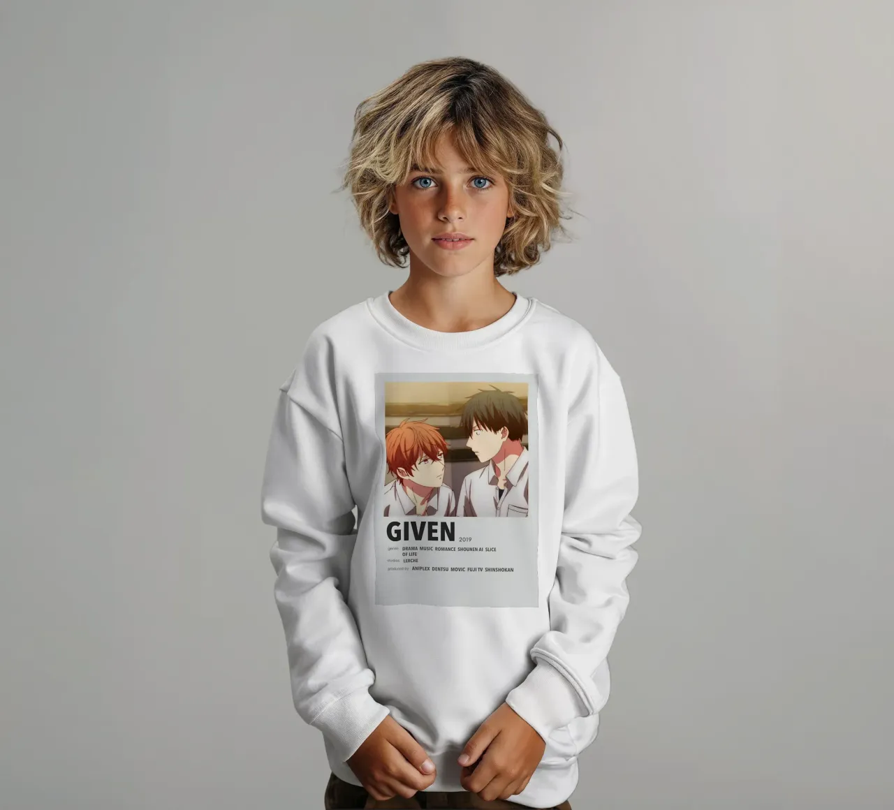 GIVEN  2019 felpa bambino da Totoya