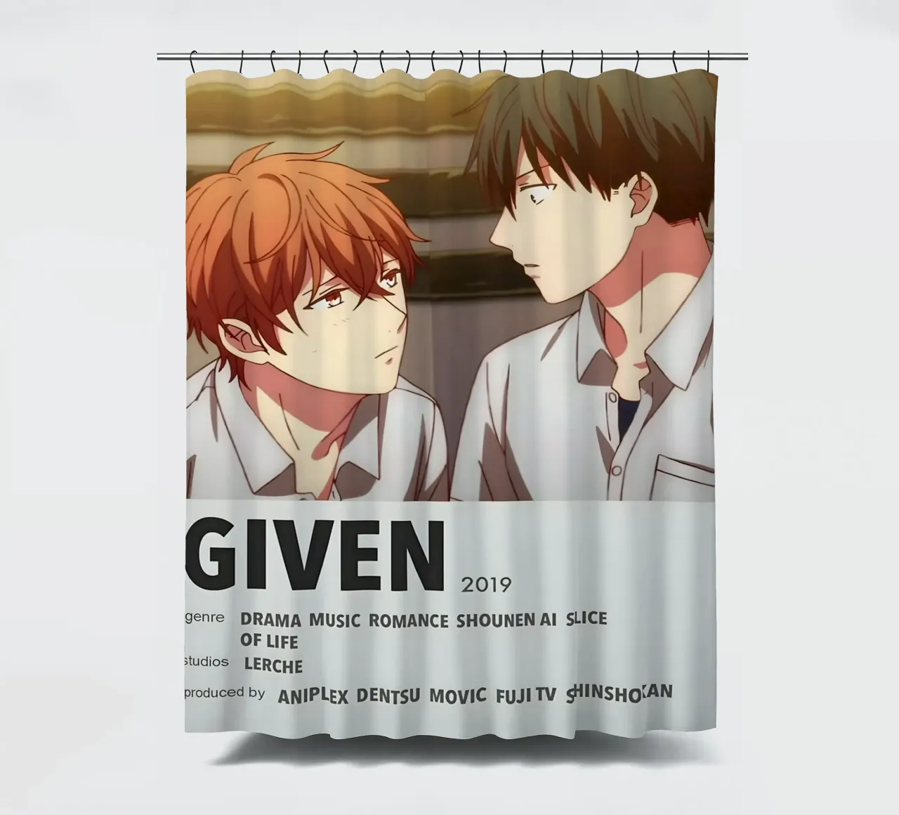 GIVEN  2019 tenda da doccia da Totoya